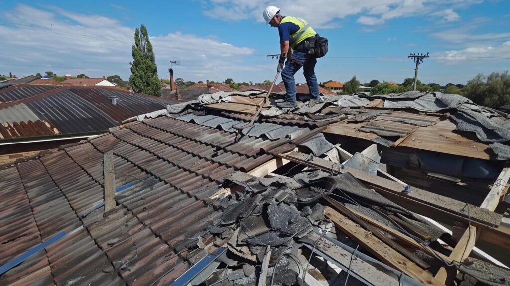 ongoing Asbestos Roof Removal